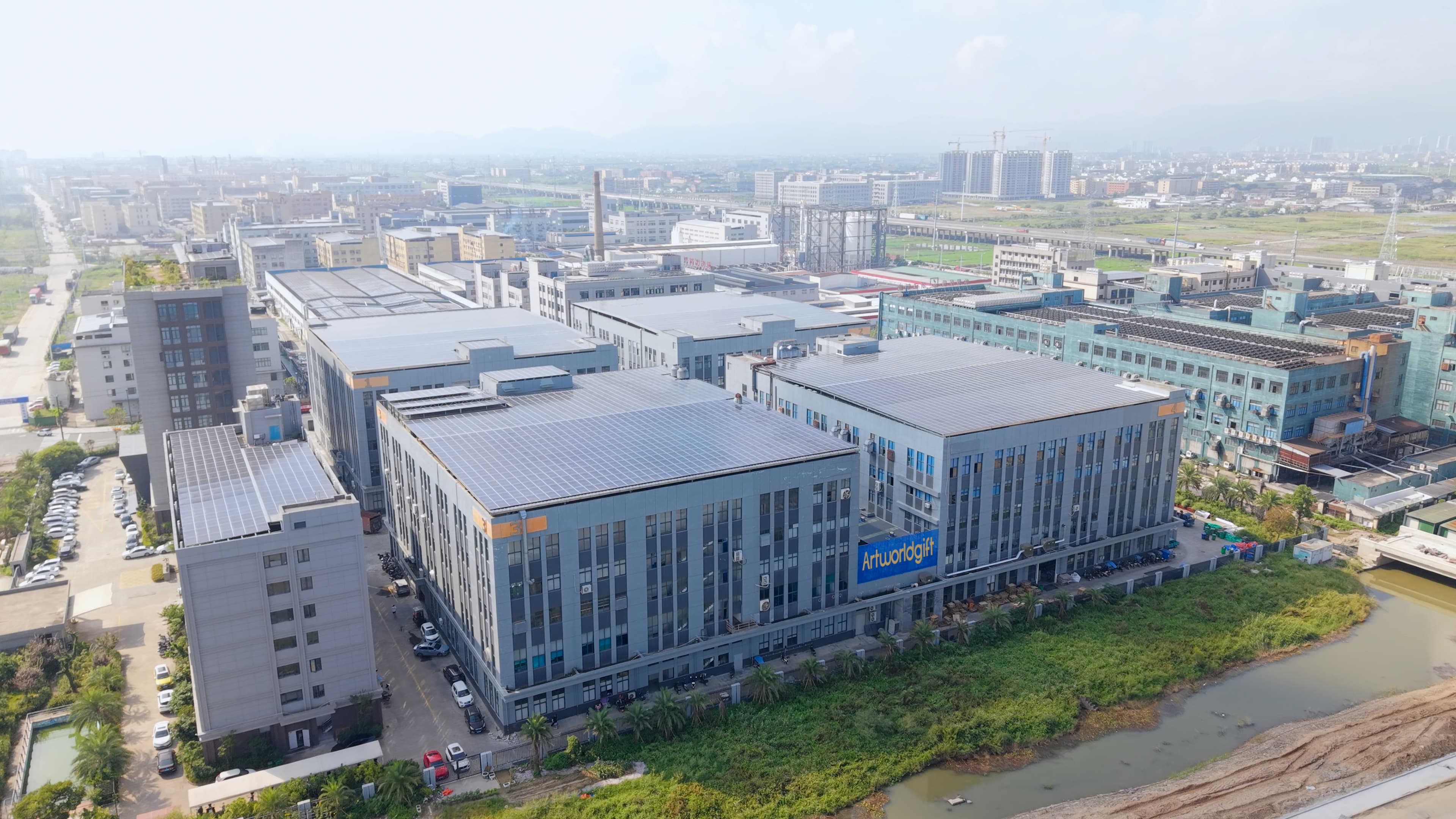 Modern AWG office and factory building