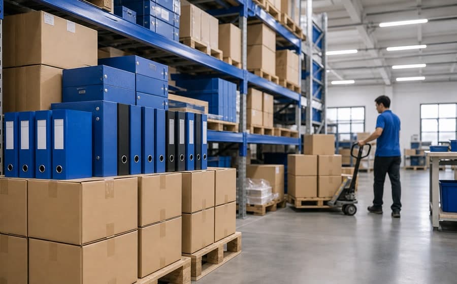 AWG warehouse management area