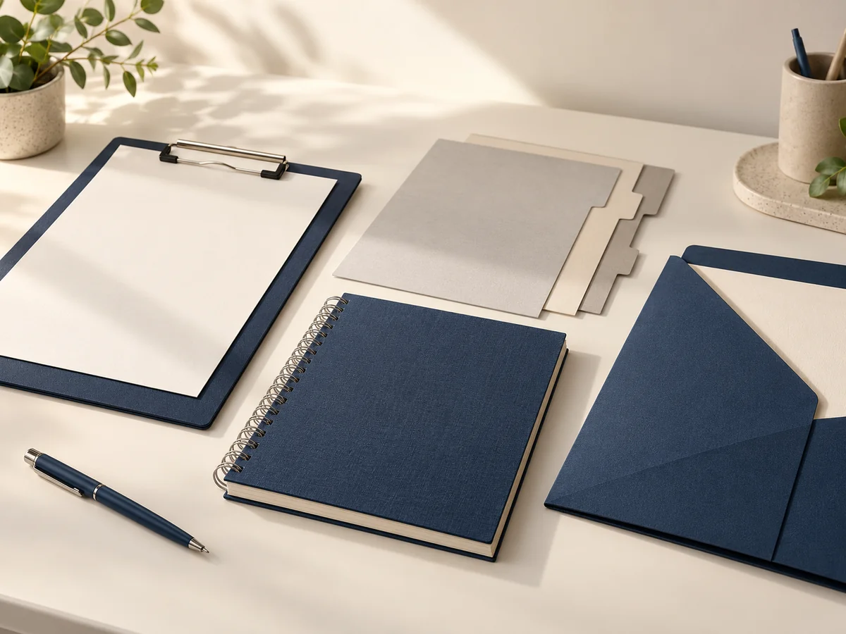 Stationery formats for events and education projects