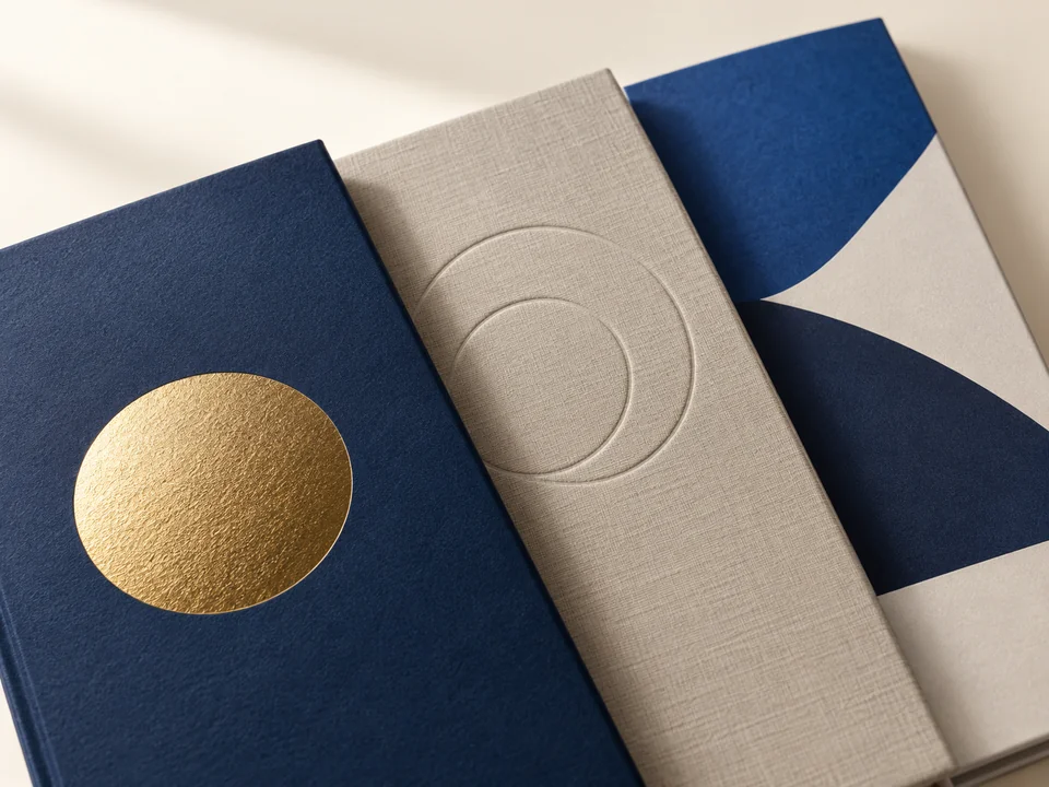 Different surface and decorative finish examples