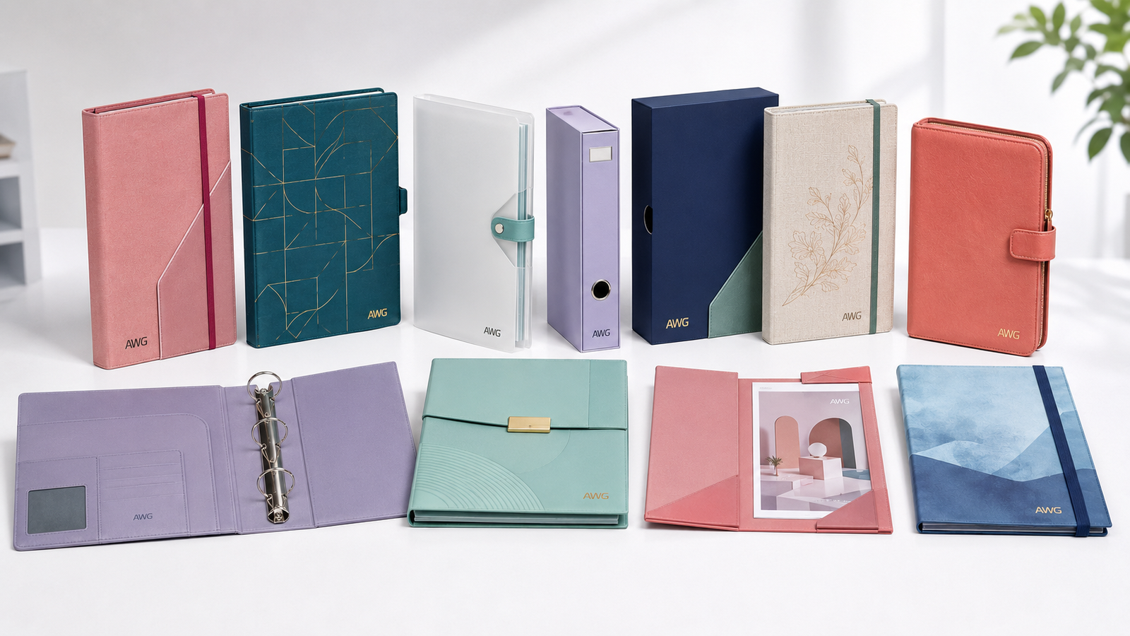 Custom ring binder collection